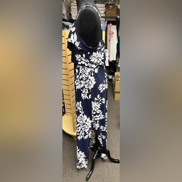 Navy and white sundress size XXL - Picture 2 of 3